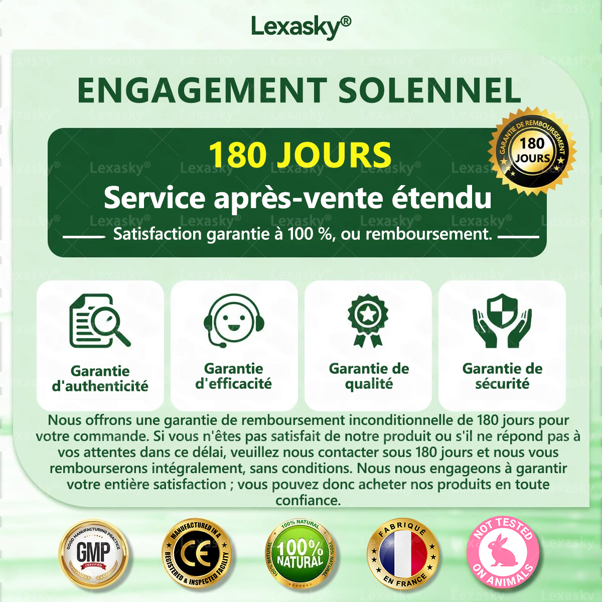 đ Plus que 5 boĂźtes restantes ! Profitez dâune remise supplĂ©mentaire de 50 % ! Renforcez votre corps et adoptez un mode de vie sain. NâhĂ©sitez pas : si vous ne passez pas Ă lâaction maintenant, vous nâaurez plus dâoccasion avant lâannĂ©e prochaine !