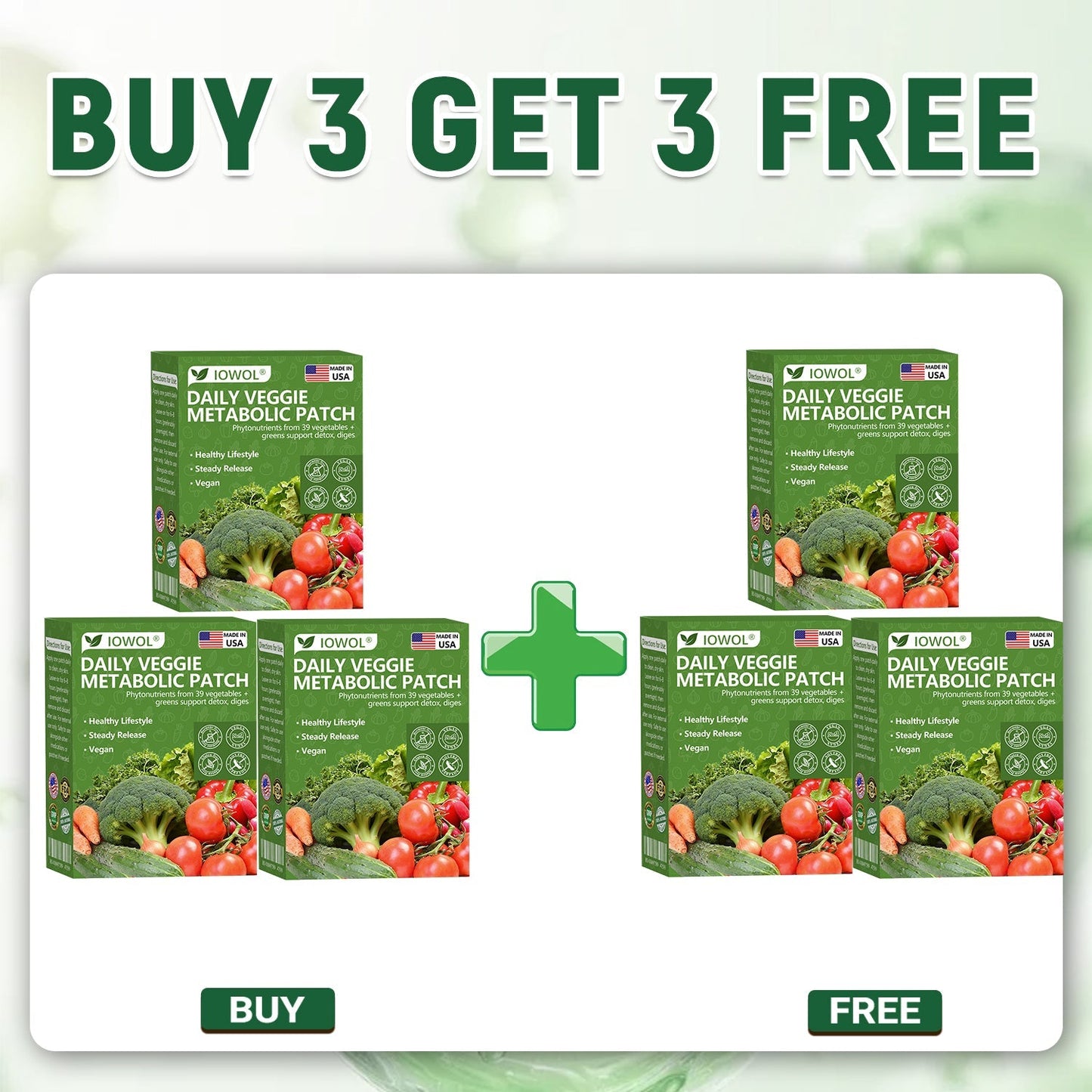 🥦𝐁𝐨𝐮𝐭𝐢𝐪𝐮𝐞 𝐎𝐟𝐟𝐢𝐜𝐢𝐞𝐥𝐥𝐞 | 𝐈𝐎𝐖𝐎𝐋® 𝐏𝐚𝐭𝐜𝐡 𝐌é𝐭𝐚𝐛𝐨𝐥𝐢𝐪𝐮𝐞 𝐚𝐬𝐬𝐨𝐜𝐢𝐞 𝐝𝐞𝐬 𝐞𝐱𝐭𝐫𝐚𝐢𝐭𝐬 𝐝𝐞 𝟑𝟗 𝐥é𝐠𝐮𝐦𝐞𝐬 & 𝐩𝐥𝐚𝐧𝐭𝐞𝐬 𝐯𝐞𝐫𝐭𝐞𝐬 𝐩𝐨𝐮𝐫 𝐬𝐨𝐮𝐭𝐞𝐧𝐢𝐫 𝐝𝐢𝐠𝐞𝐬𝐭𝐢𝐨𝐧, 𝐦é𝐭𝐚𝐛𝐨𝐥𝐢𝐬𝐦𝐞 𝐞𝐭 é𝐧𝐞𝐫𝐠𝐢𝐞 𝐚𝐮 𝐪𝐮𝐨𝐭𝐢𝐝𝐢𝐞𝐧, 𝐩𝐨𝐮𝐫 𝐮𝐧 𝐛𝐢𝐞𝐧-ê𝐭𝐫𝐞 𝐥é𝐠𝐞𝐫 𝐞𝐭 é𝐪𝐮𝐢𝐥𝐢𝐛𝐫é.