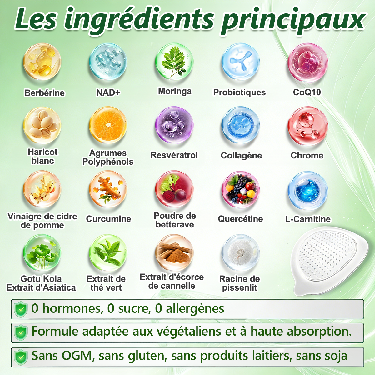 🎁 𝐃𝐑.𝐇𝐎𝐍𝐎𝐑® 🇫🇷 Profitez de 50 % de remise supplémentaire ! Patch minceur à nano-microaiguilles au moringa et à la berbérine. Prenez soin de votre silhouette avec une seule application par jour. Faites-vous plaisir !